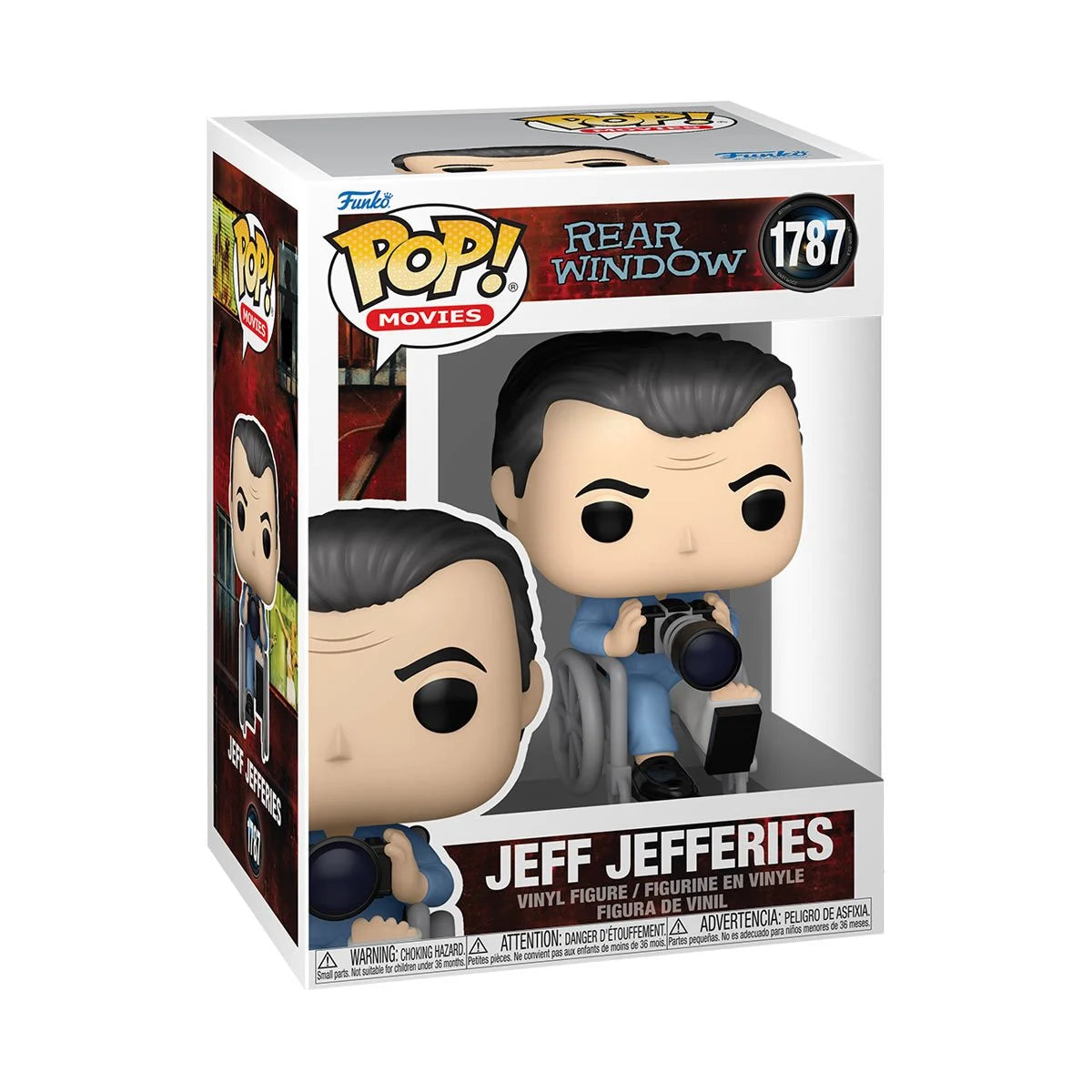 Funko Pop Alfred Hitchcock Rear Window: Jeff Jefferies (1787)