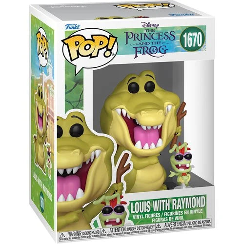 Funko Pop The Princess And The Frog: Louis With Raymond (1670)