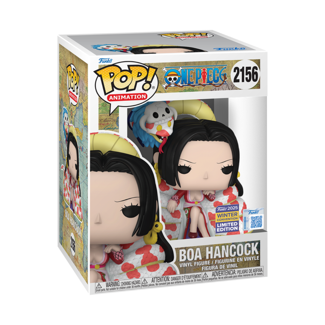 PREVENTA Funko Pop Premium One Piece: Boa Hancock on Throne - CCXP25 Winter Convention Exclusive (2156)