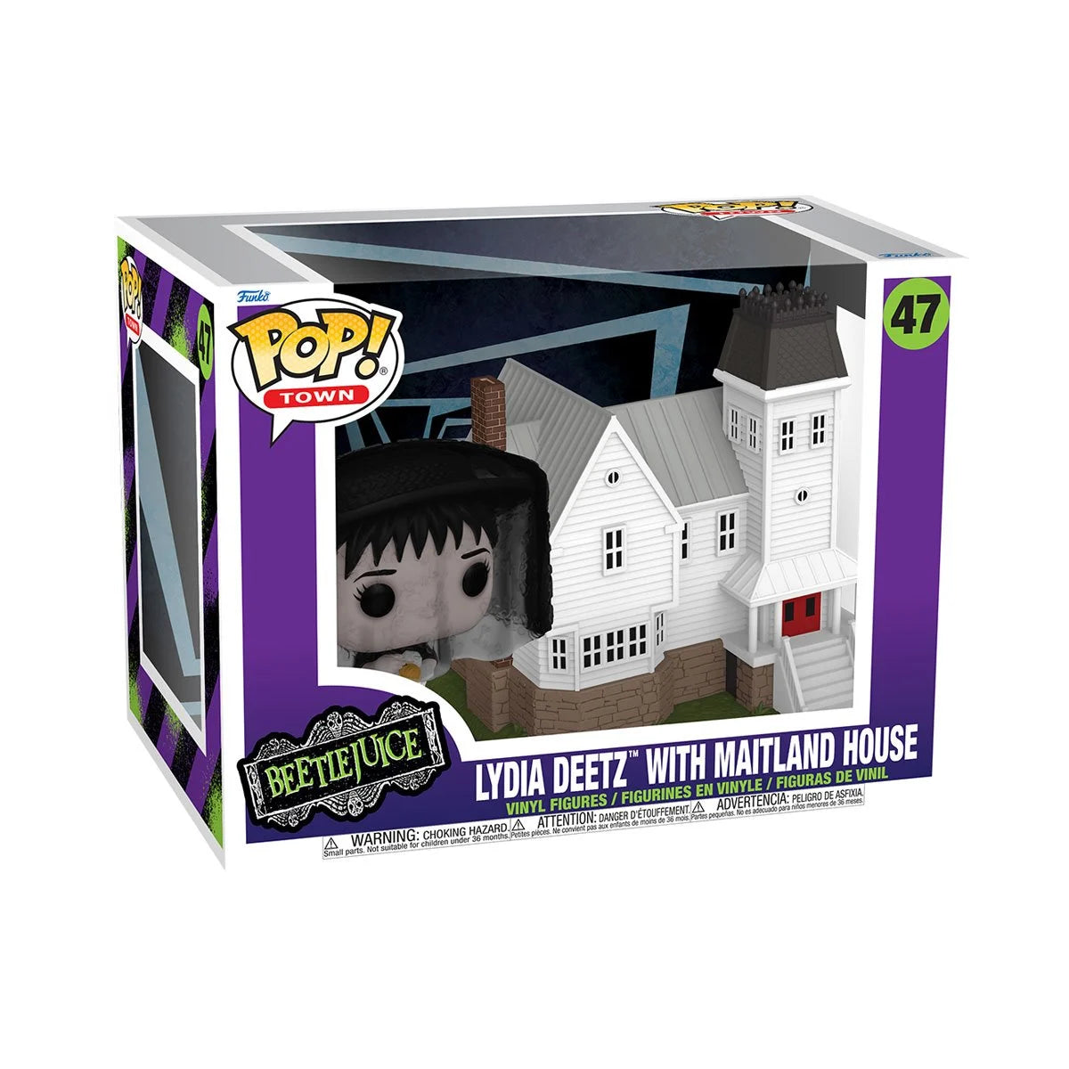 Funko Pop Town Beetlejuice: Lydia Deetz with Maitland House (47)