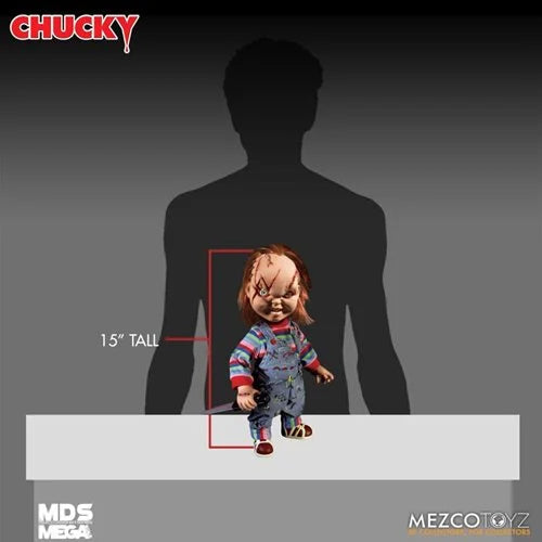 Mezco Toyz Child's Play: Chucky Talking Mega-Scale 15-Inch Doll - ReRun