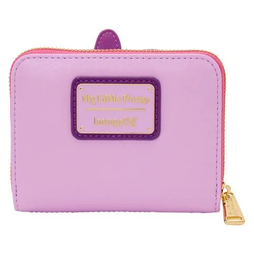 Loungefly Loungefly My Little Pony Twilight Sparkle Cosplay Glitter Zip Around Wallet