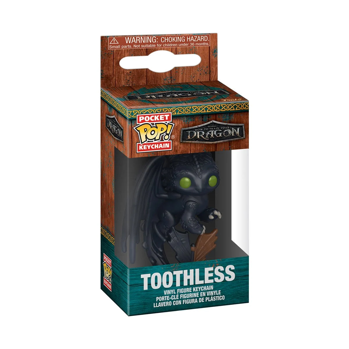 Funko Pop Pocket Keychain How to Train Your Dragon Live Action: Toothless