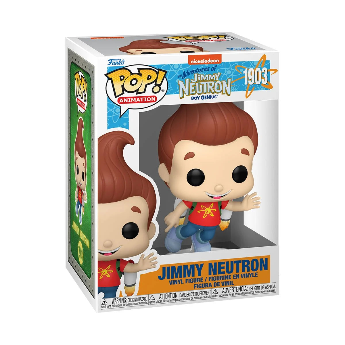 Funko Pop The Adventures of Jimmy Neutron Boy Genius: Jimmy Neutron (1903)