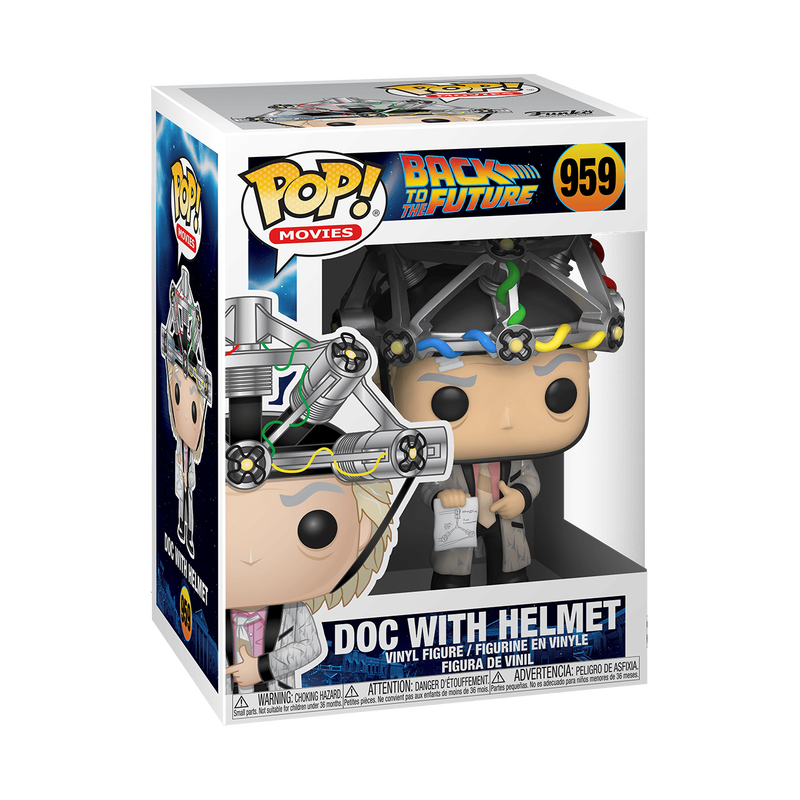 Funko Pop Back to the Future: Doc With Helmet (959)