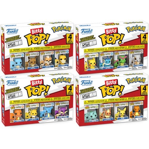 Funko Pop Bitty 4-pack Pokemon Bundle