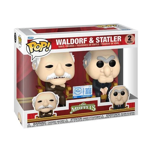 PREVENTA Funko Pop 2-Pack The Muppets: Waldorf & Statler - Specialty Series
