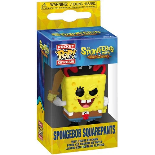 Funko Pop Keychain Sponge Bob SquarePants: The Movie: Sponge Bob