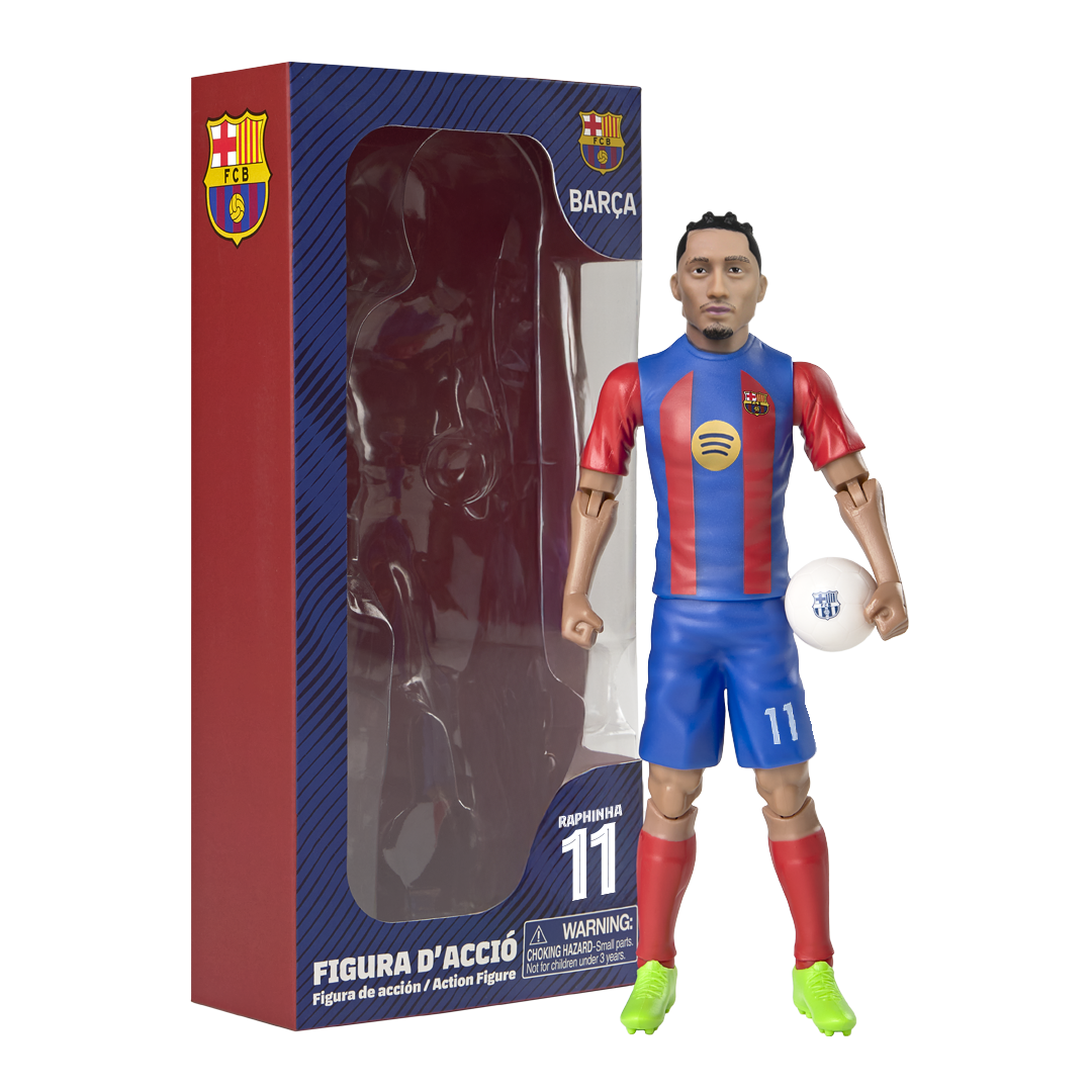 Banbo Toys Socker FC Barcelona: Raphinha 7-Inch Action Figure