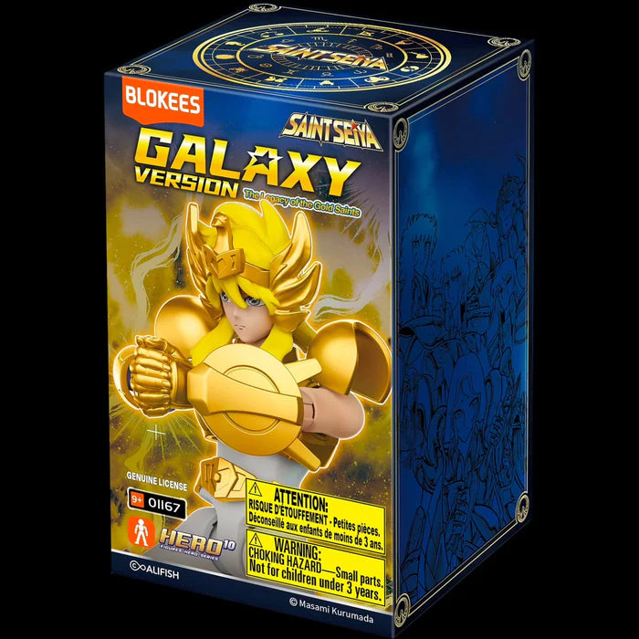 Blokees Galaxy Version 03 Saint Seiya: Hyoga de Cisne Golden Bronze Cloth (01167)