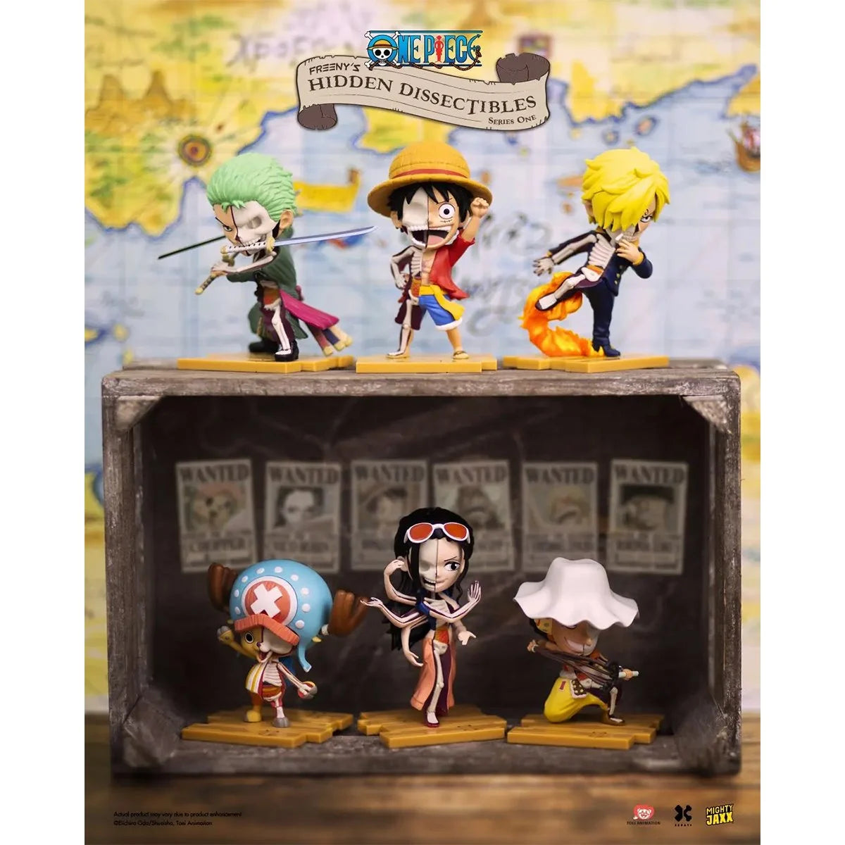 Mighty Jaxx Freeny's Hidden Dissectibles: One Piece Serie 1 - Individual Sorpresa