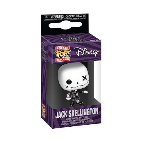 Funko Pop Keychain The Nightmare Before Christmas: Patchwork Jack Skellington
