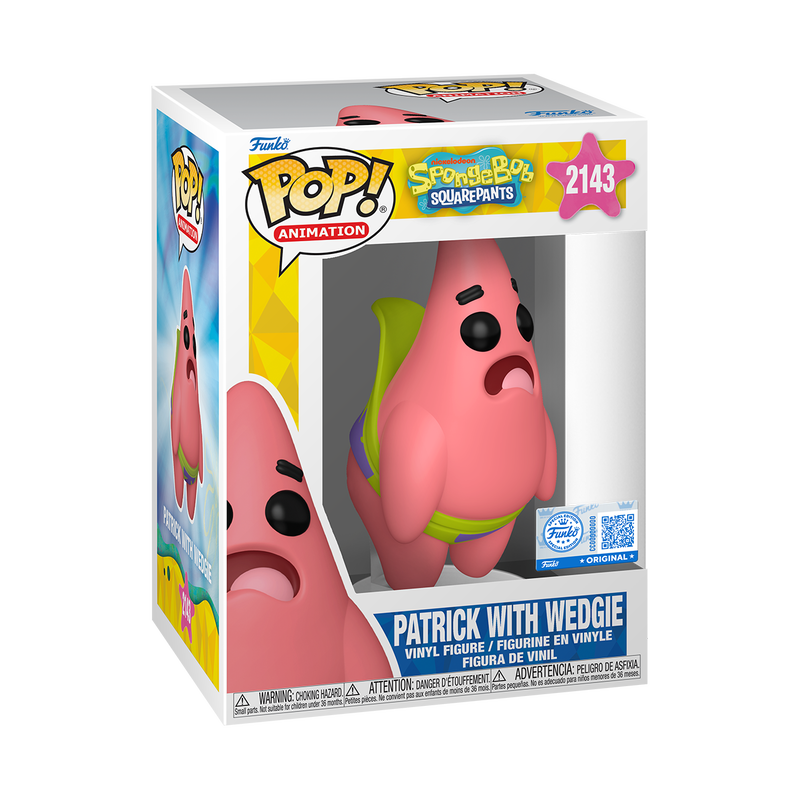 Funko Pop SpongeBob Squarepants: Patrick with Wedgie - Exclusive (2143)