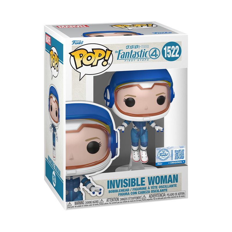 Funko Pop Fantastic Four First Steps: Invisible Woman Space Suit - Exclusive (1522)