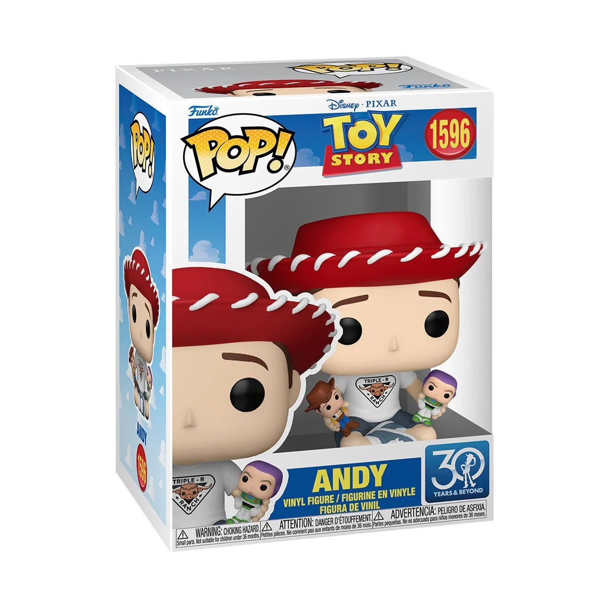 Funko Pop Toy Story 30th Anniversary: Andy (1596)