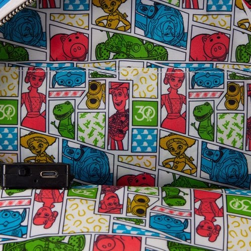 Loungefly Toy Story 30th Anniversary Buzz Lightyear Glow in the Dark Mini-Backpack