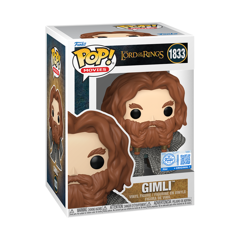 Funko Pop The Lord of the Rings: Gimli Chainmail Armor - Exclusive (1833)