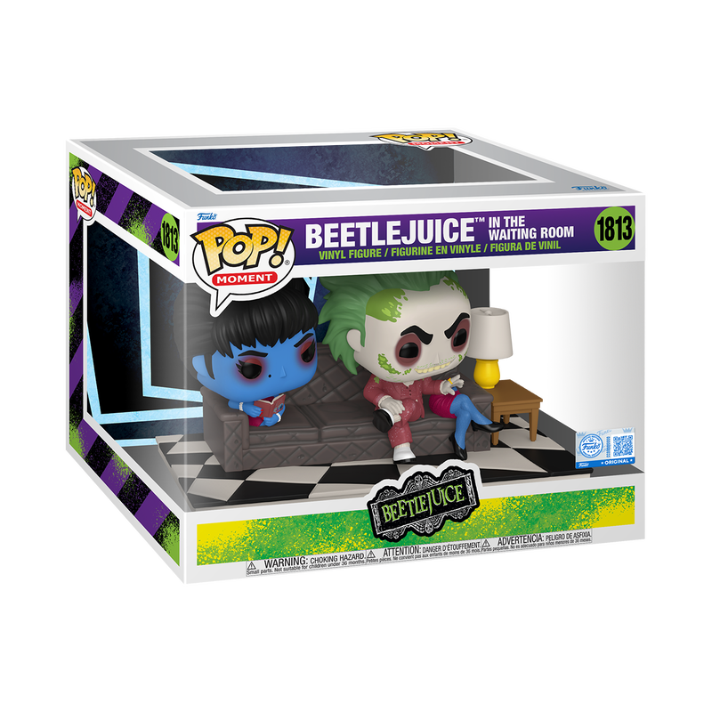 Funko Pop Moment Bettlejuice: Bettlejuice In The Waiting Room - Funkoshop Exclusive (1813)