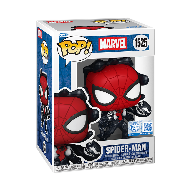 Funko Pop Marvel: Spider-Man Symbiote Bonding - Exclusive (1525)