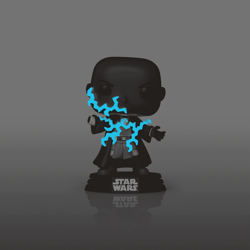 Funko Pop Star Wars: Mace Windu Force Lightning Death Glows In The Dark - Exclusive (788)