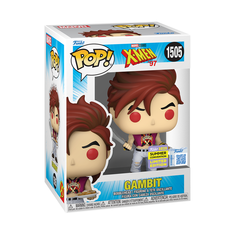 Funko Pop Marvel X-Men 97: Gambit: - SDCC Exclusive (1505)