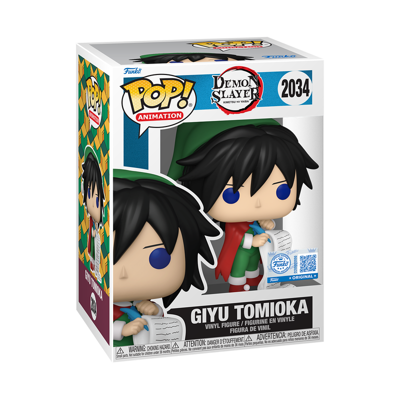Funko Pop Demon Slayer: Giyu Tomioka Holiday Outfit - Exclusive (2034)