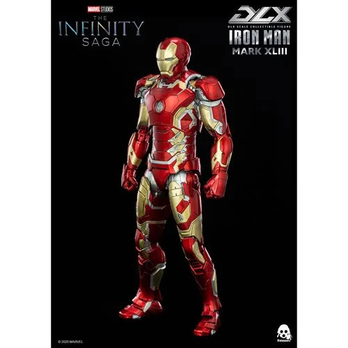 ThreeZero Avengers: Infinity Saga Iron Man Mark 43 DLX 1:12 Scale Action Figure