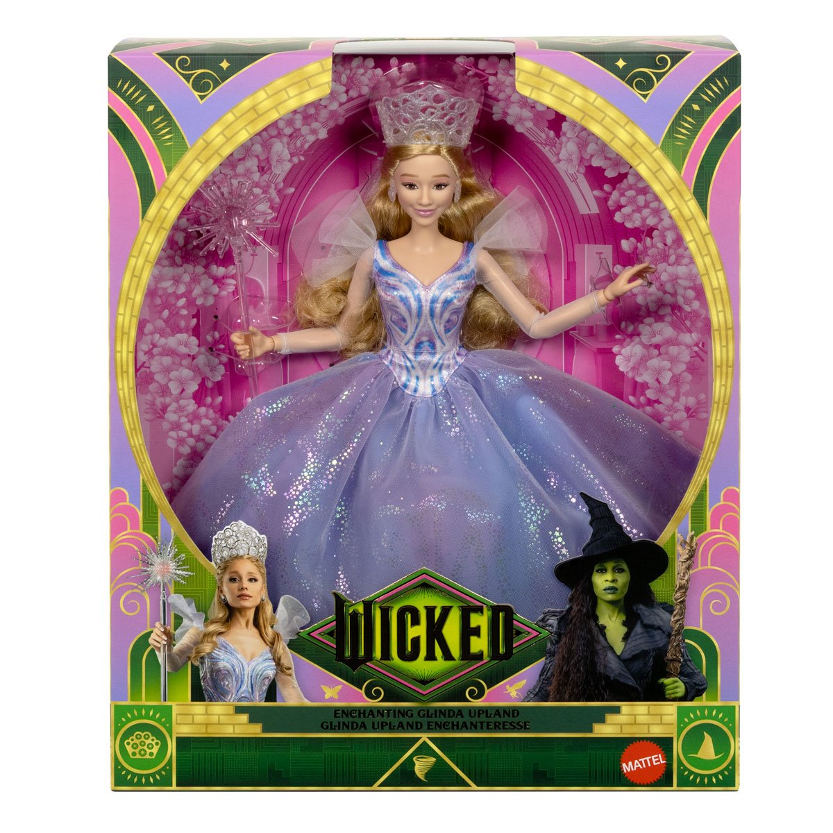 Mattel Wicked For Good: Deluxe Enchanting Glinda Upland Fashion Doll