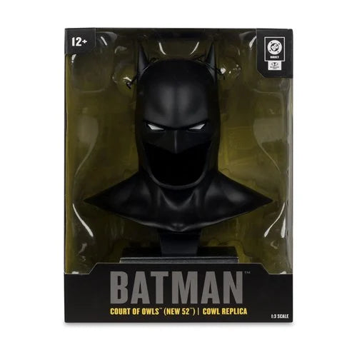PREVENTA McFarlane Toys Dc Direct Prop Replica Batman Court Of Owls: Batman Cowl 1:3 Scale
