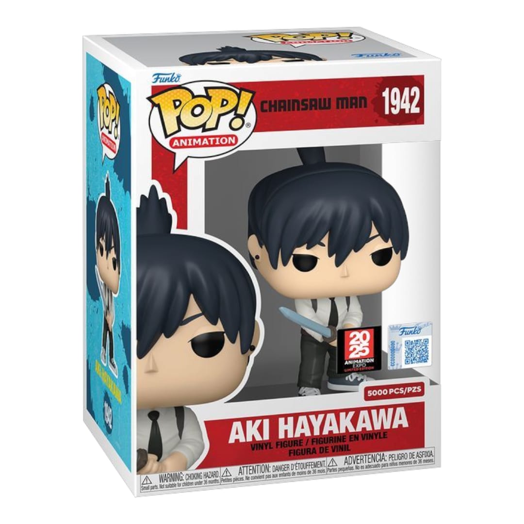 Funko Pop Chainsaw Man: Aki Hayakawa LE- AE2025 Exclusive (1942)