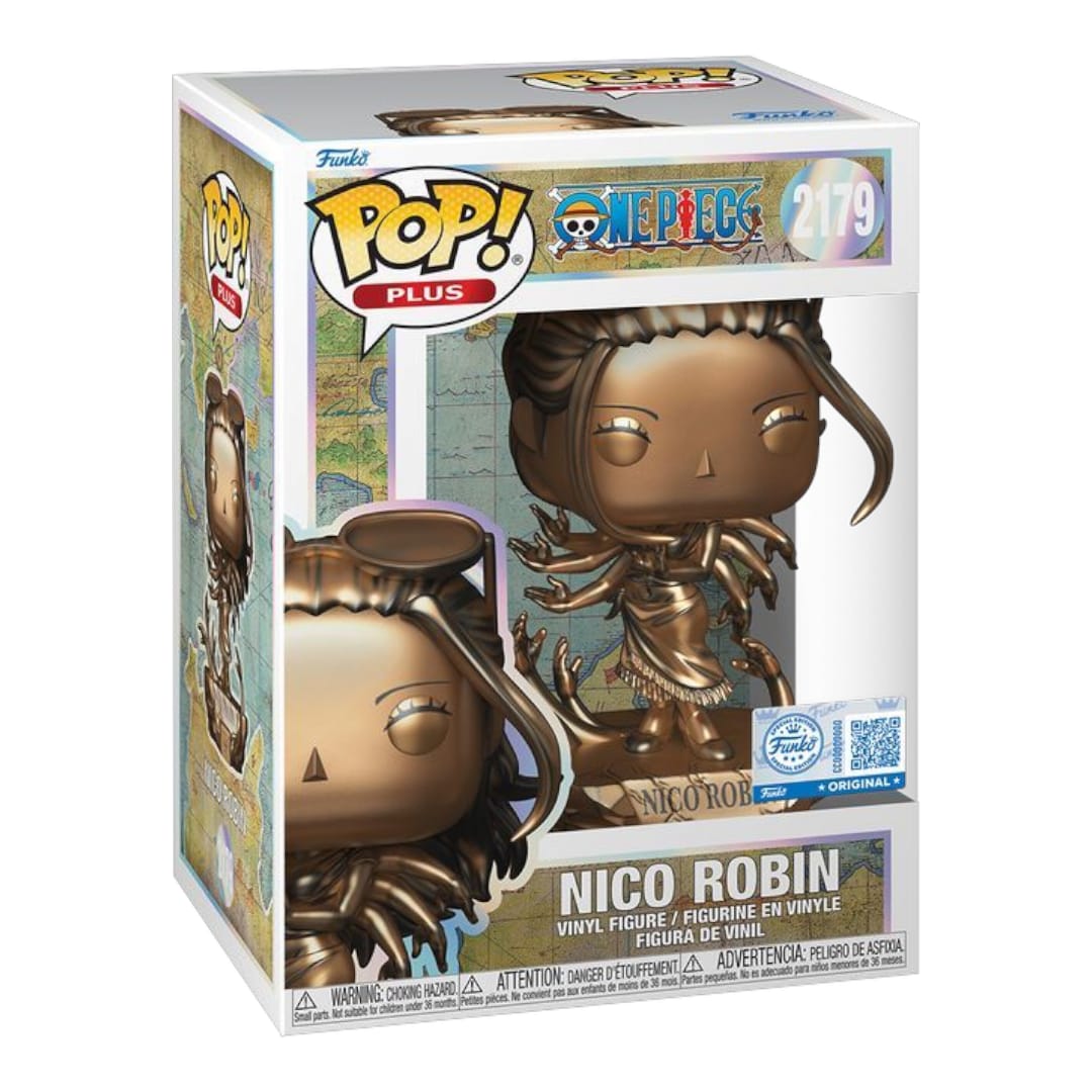 PREVENTA Funko Pop Plus One Piece: Nico Robin Statue Bronze - 25th Aniversary Exclusive (2179)