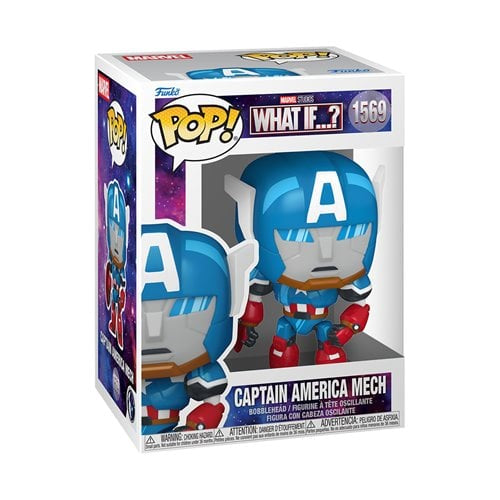 PREVENTA Funko Pop What If...?: Capitain America Mech (1569)