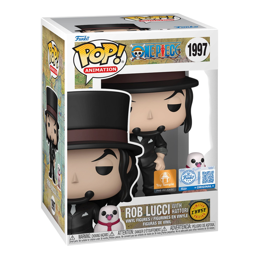 Funko Pop One Piece: Rob Lucci y Hattory - Toy Temple Exclusive PR (1997)