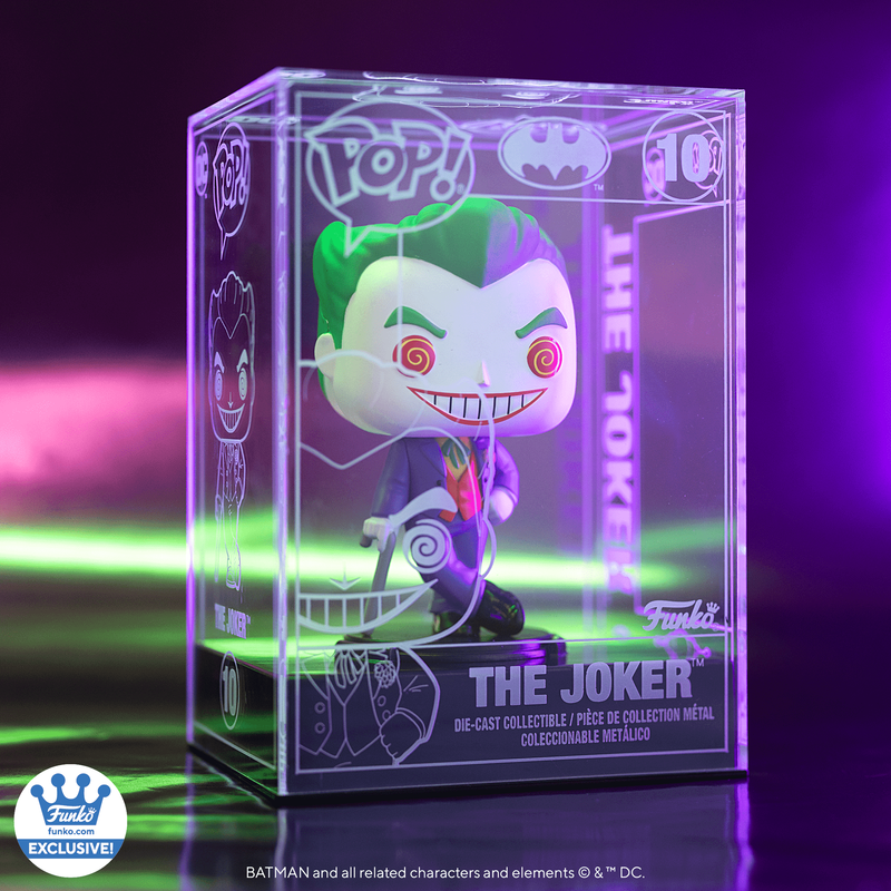 Funko Pop Die-Cast: The Joker - Funkoshop Exclusive (10)
