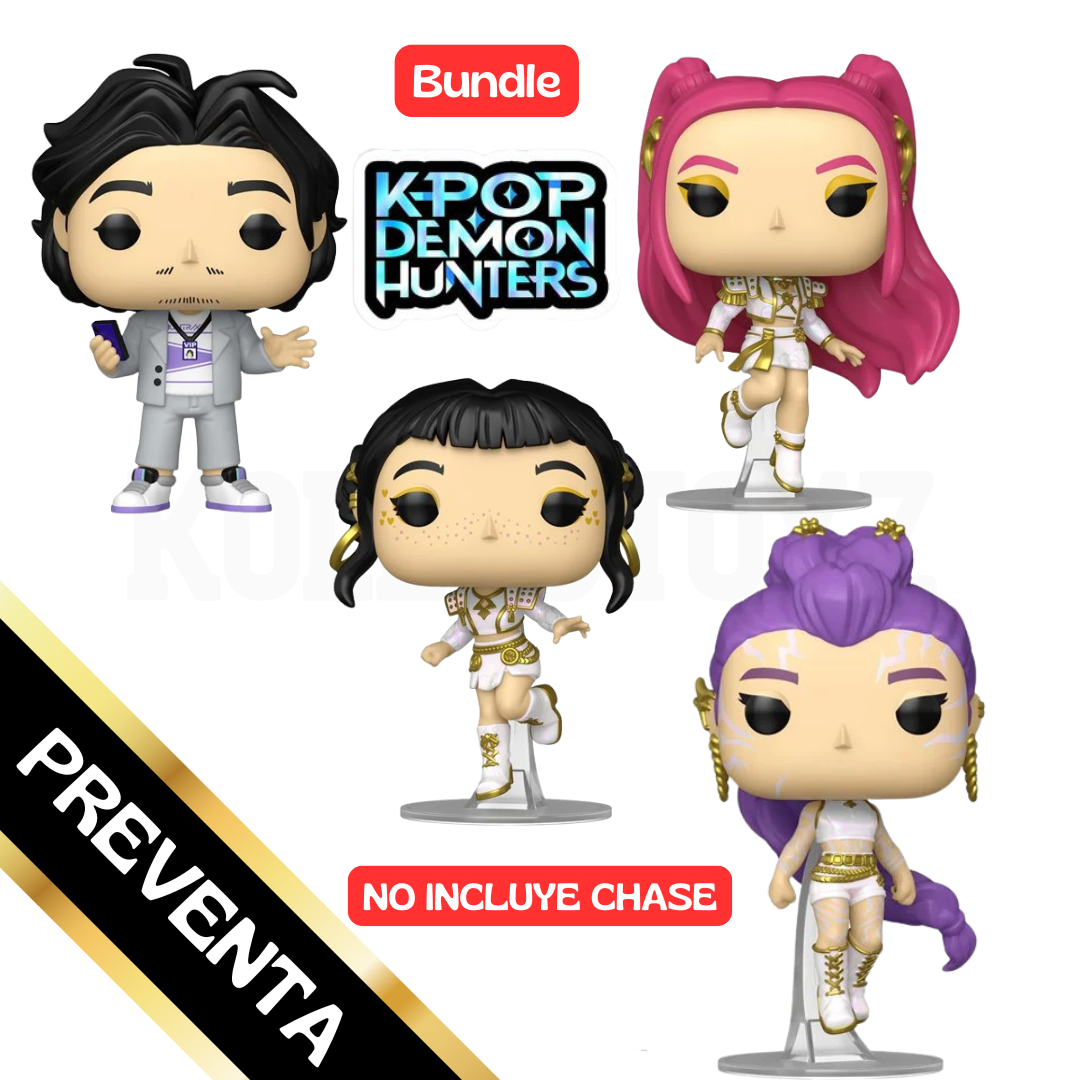 PREVENTA Funko Pop K-pop Demon Hunters: Bundle 2 Sin Chase