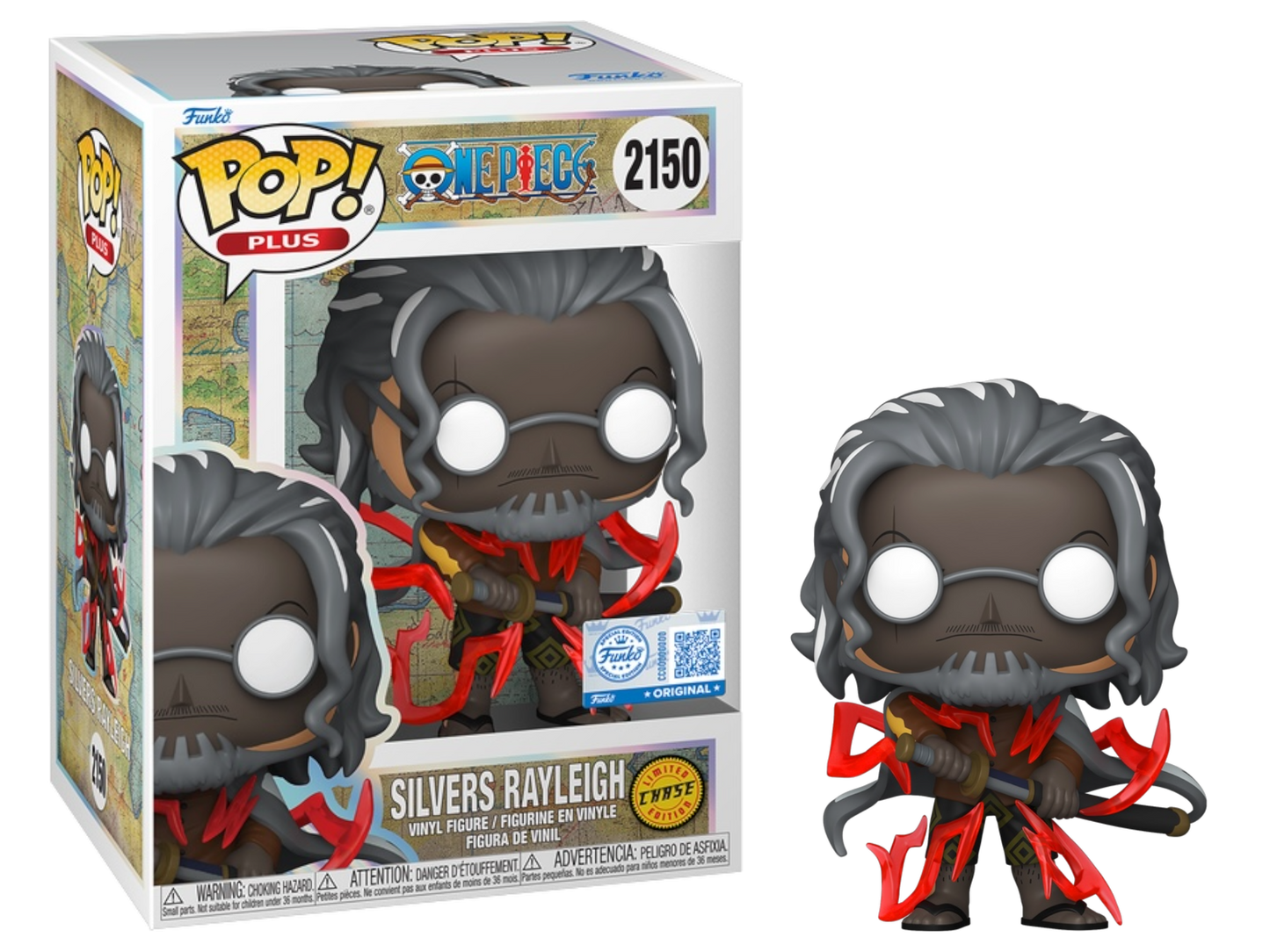 Funko Pop One Piece: Silvers Rayleigh - Exclusive (2150)