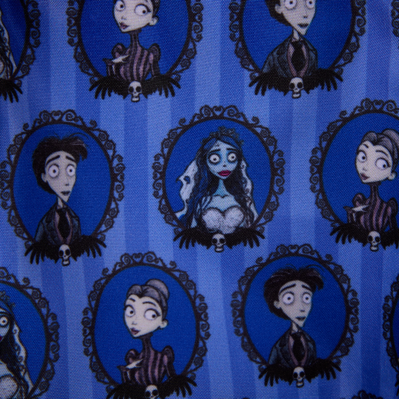 Loungefly Corpse Bride Emily Sling Crossbody Bag with Coin Bag