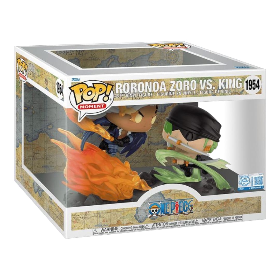 Funko Pop Moment One Piece: Roronoa Zoro vs King - Exclusive (1954)