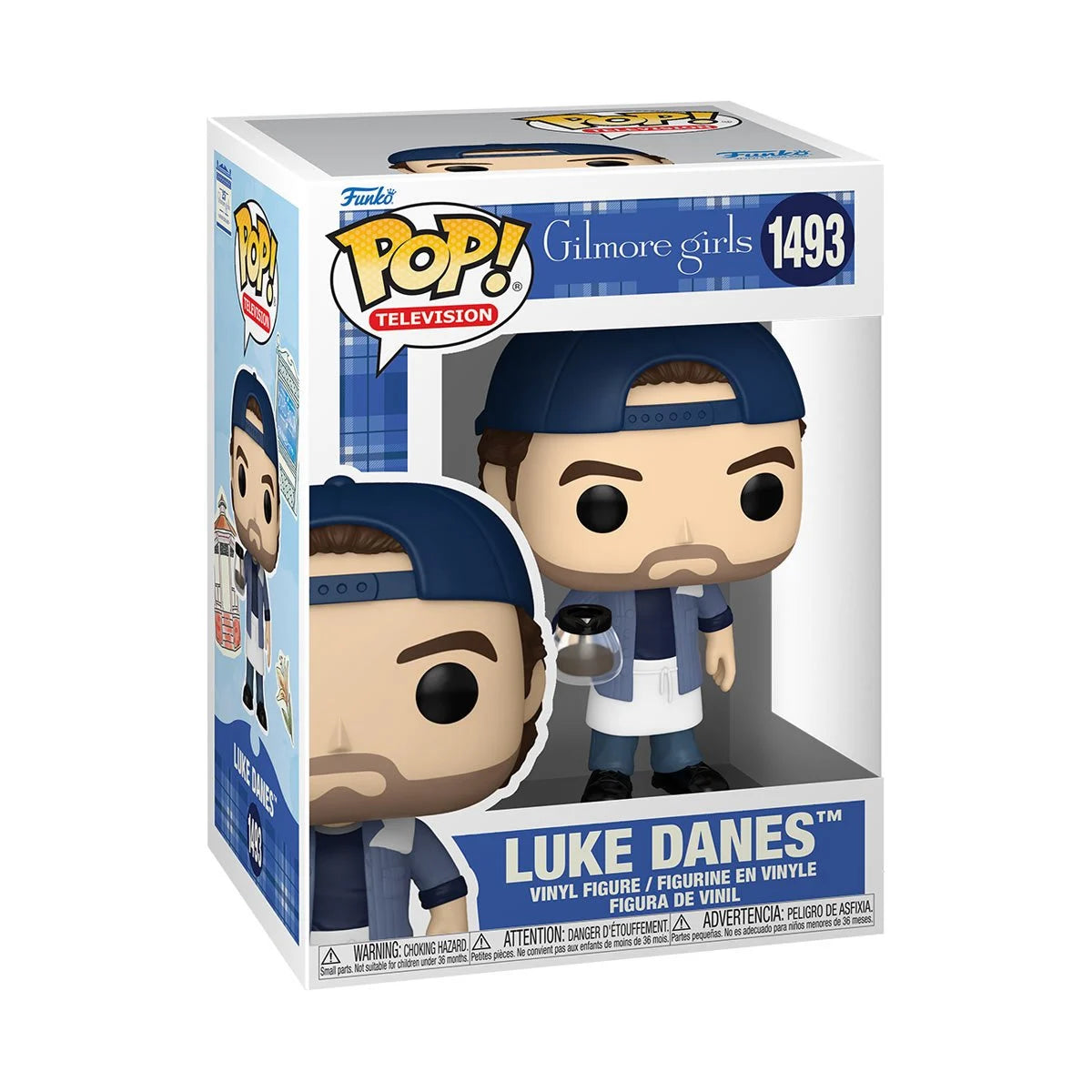 Funko Pop Gilmore Girls 25th Anniversary: Luke Danes with Coffee Pot (1493)