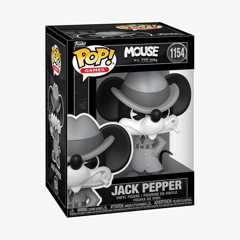 PREVENTA Funko Pop Mouse PI For Hire: Jack Pepper (1154)