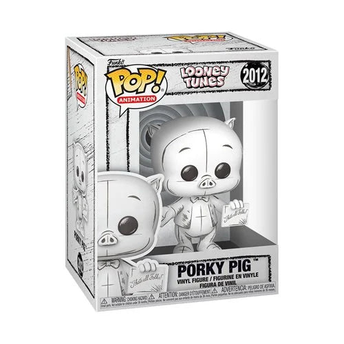 PREVENTA Funko Pop Looney Tunes: Porky Pig Sketched (2012)