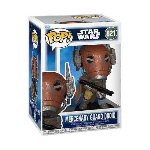 PREVENTA Funko Pop Star Wars: The Mandalorian and Grogu: Mercenary Guard Droid (821)