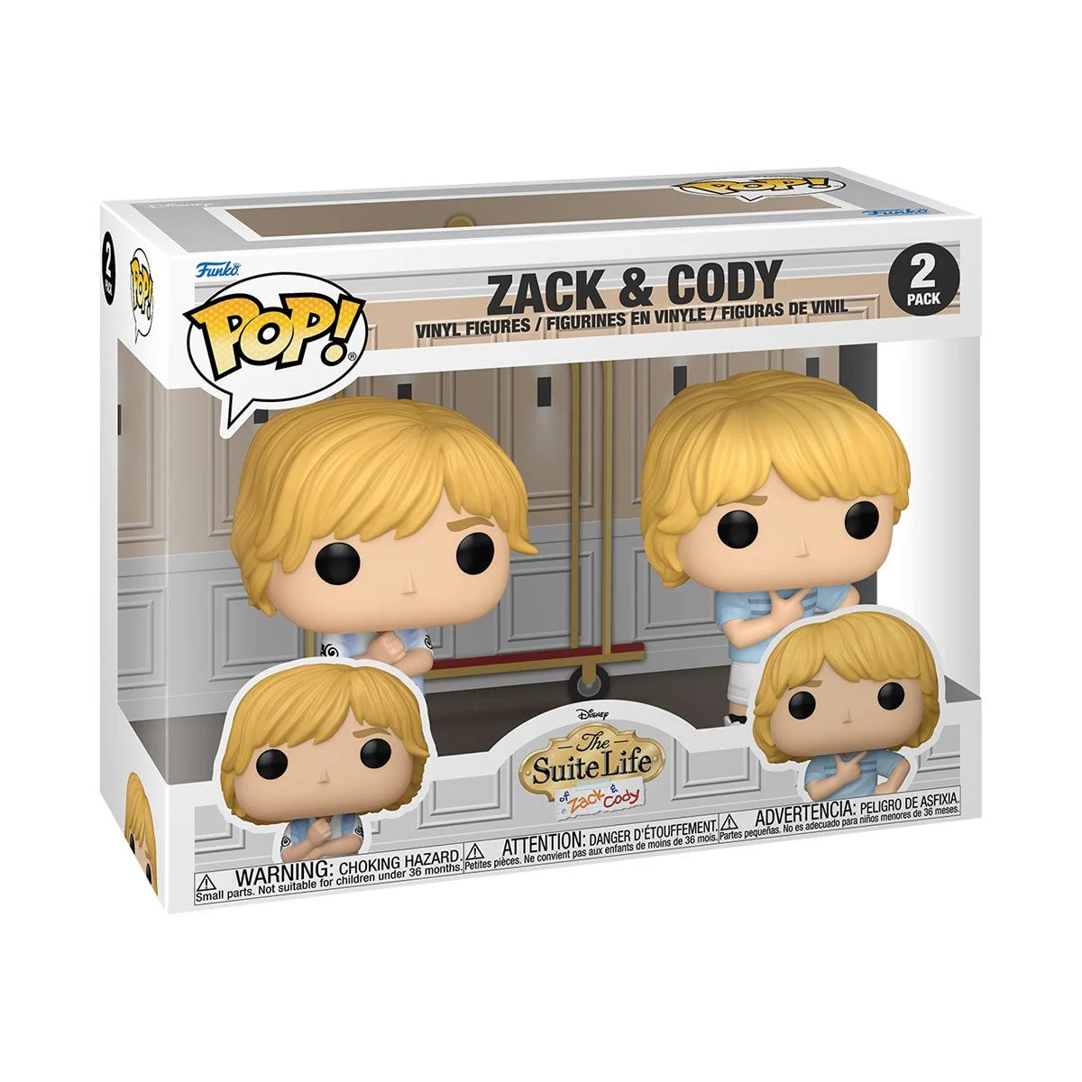 Funko Pop The Suite Life of Zack & Cody: Zack & Cody 2-pack