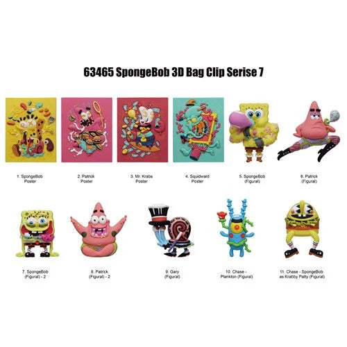 Monogram Foam Bag Clip: Nickelodeon Series 7 - Individual Sorpresa