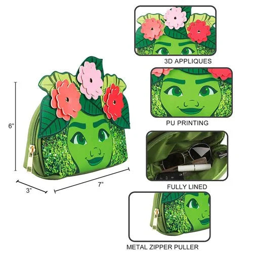 Bioworld Moana: 3D Floral Cosmetic Bag