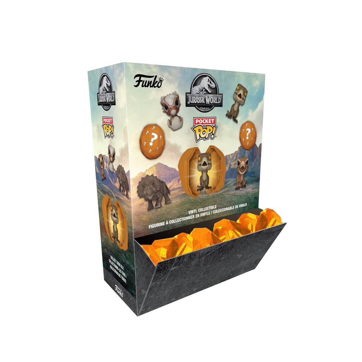 Funko Pocket Pop Jurassic World: Amber Dino Individual Sorpresa