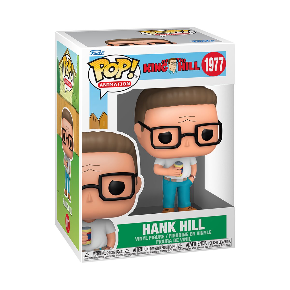 Funko Pop King of the Hill: Hank Hill (1977)