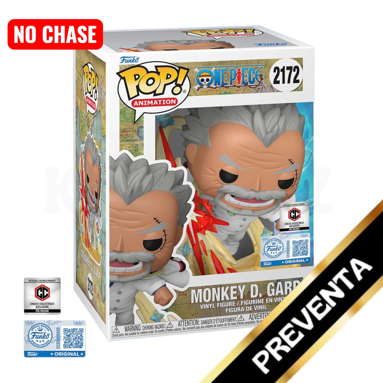 PREVENTA Funko Pop One Piece: Monkey D. Garp Galaxy Impact - Chalice Exclusive PR (2172)