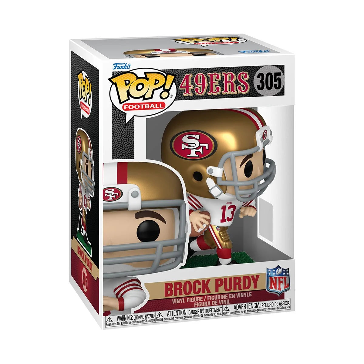 Funko Pop NFL 49ers: Brock Purdy (305)