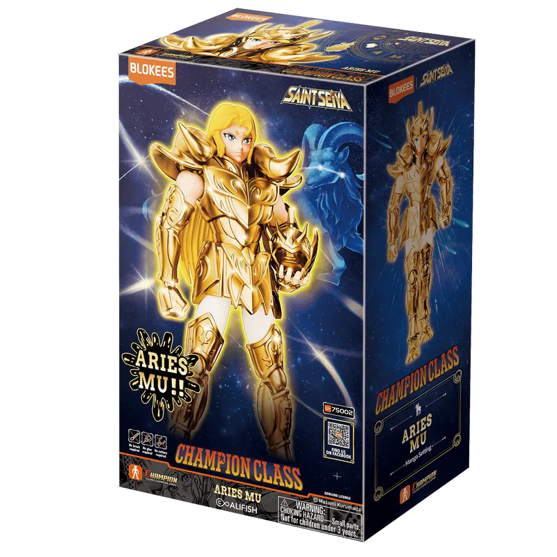 Blokees Champion Class Saint Seiya: 01 Aries Mu (75002)